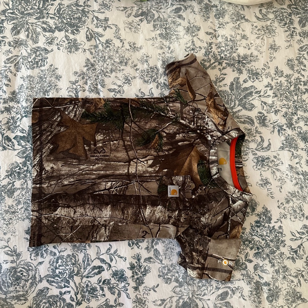 Carhartt Kids Woodland Camo Tee